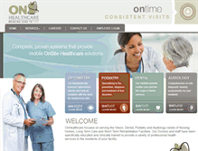 Tablet Screenshot of onsighthealthcare.com
